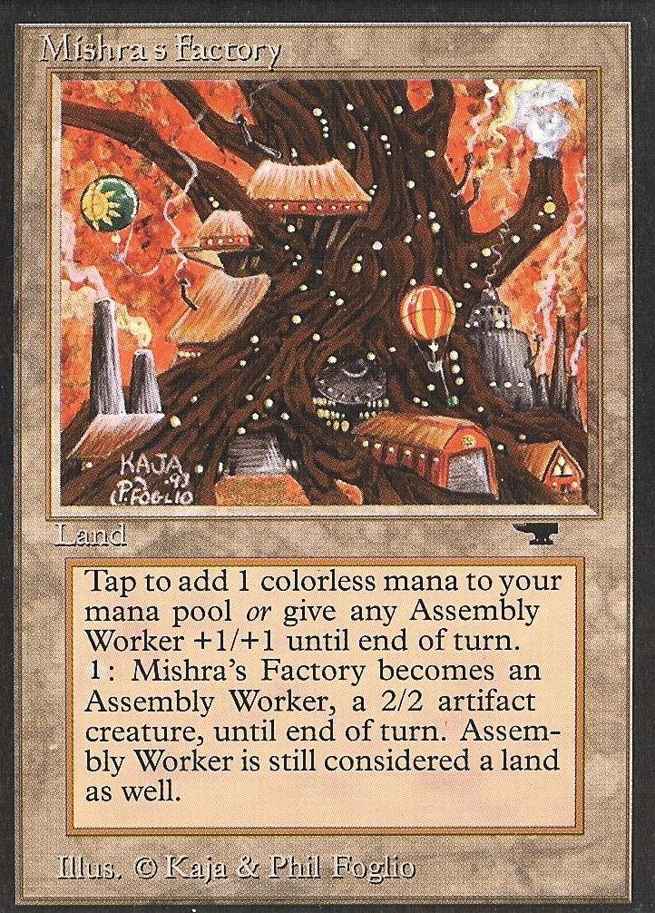 Magic: the Gathering - Mishra's Factory (Autumn) - Antiquities